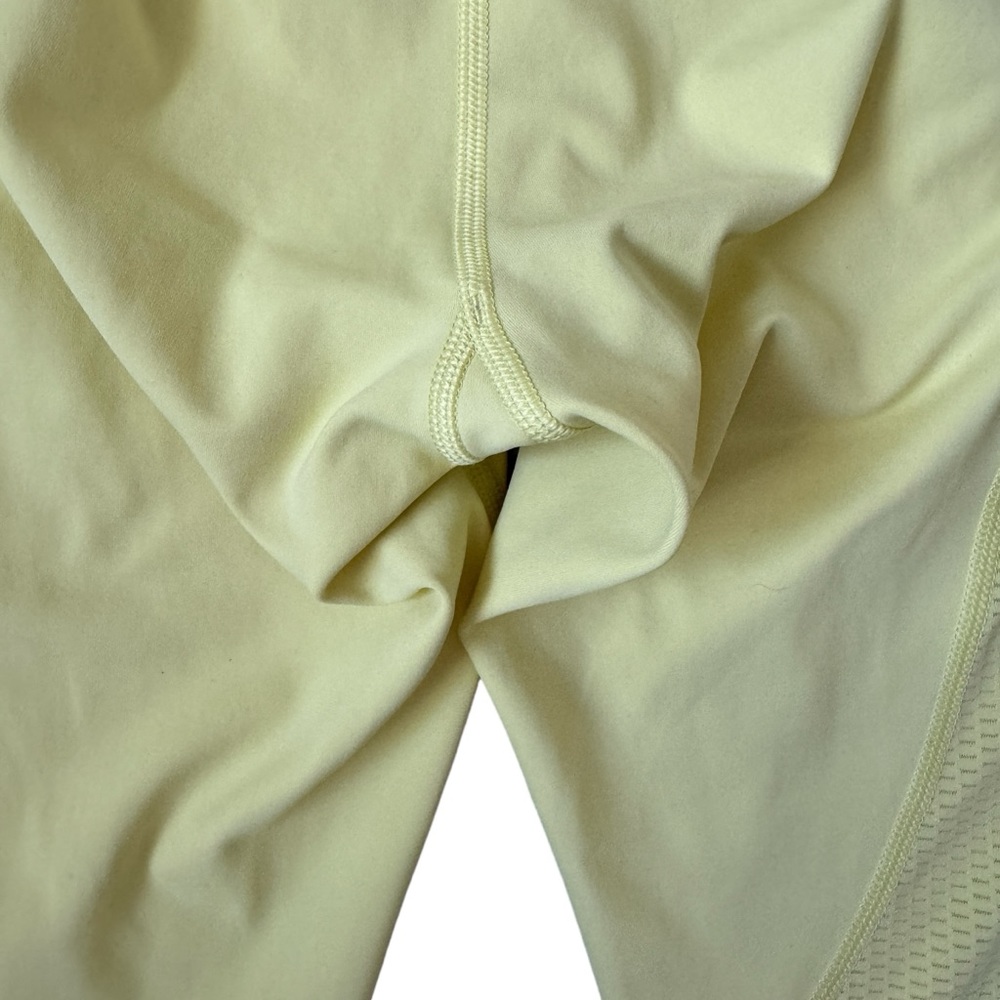 Athleta Contender Mesh Capri Yellow Small - Picture 8 of 11